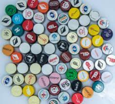 Aluminium Ropp Caps, Pattern : Plain, Printed, Shape : Round at Best ...