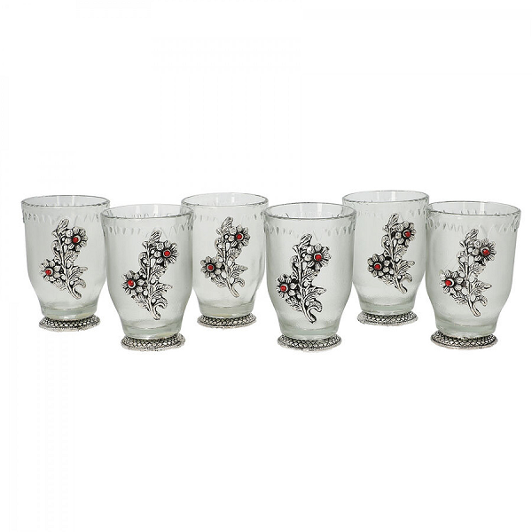 Drinking Glass Set at Best Price in Jaipur Rajasthan Craft Art