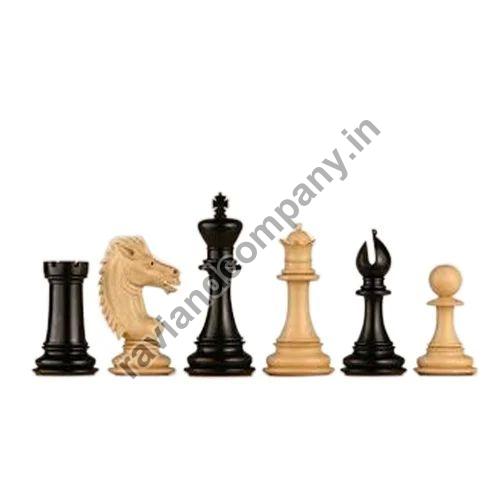 Plastic Chess Pieces, Packaging Type : Wooden Box, Color : Black ...