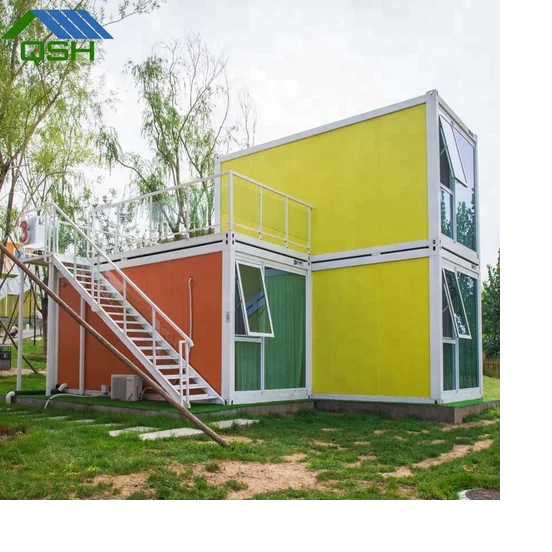 MS Portable House, Color : Yellow - AK Portable Cabins, Telangana