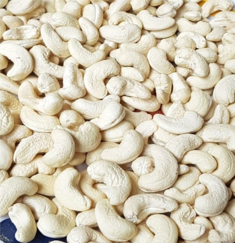 White 20kg cashew nuts, for Human Consumption, Taste : Tasty