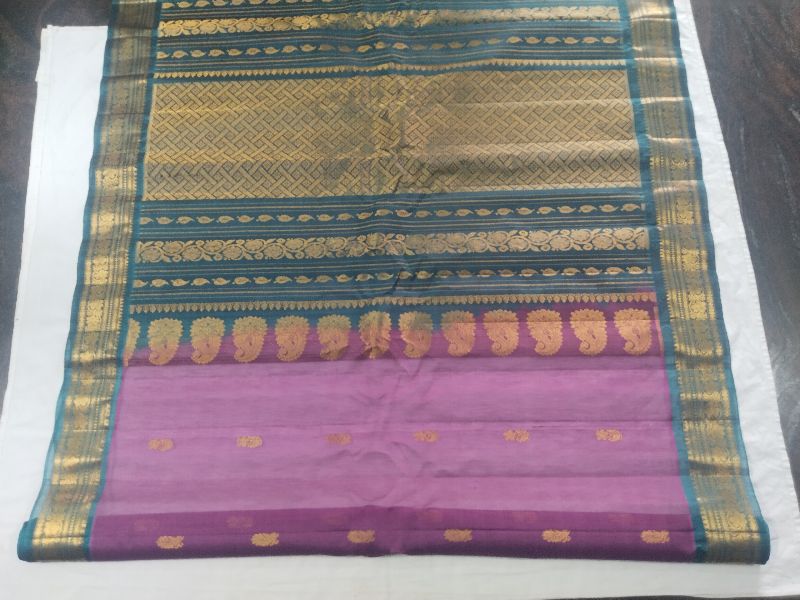 With Blouse Plain Cotton Sarees, Packaging Type : Packet