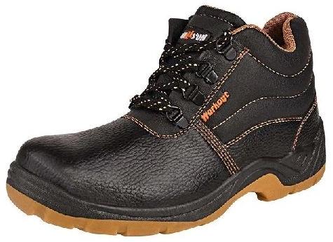 Leather INDUSTRIAL SAFETY SHOES, Size : 10inch, 5inch, 6inch, 7inch, 8inch, 9inch