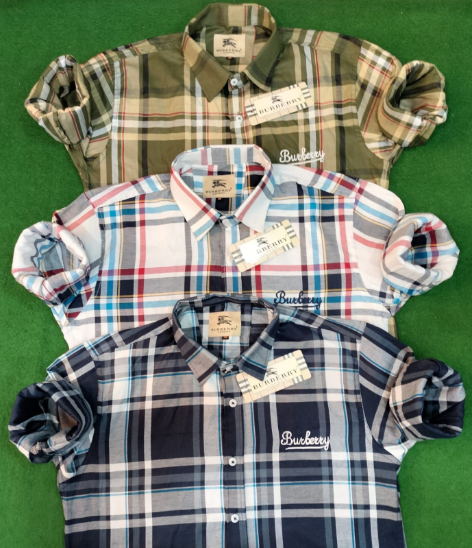 Long Sleeve Mens Poly Cotton Knitted Shirt, Occasion Casual Wear