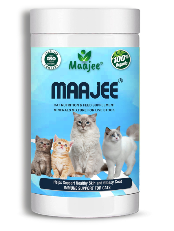 Maajee Powder Cat Nutrition Feed Supplement, for Veterinary, Packaging