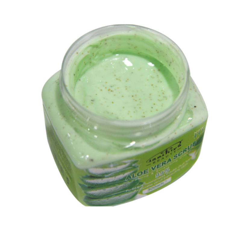 Paste Aloe Vera Scrub, for Parlour, Packaging Type : Plastic Jar at Rs ...