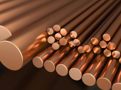 Solid Polished Copper Rods, Certification : ISI Certified