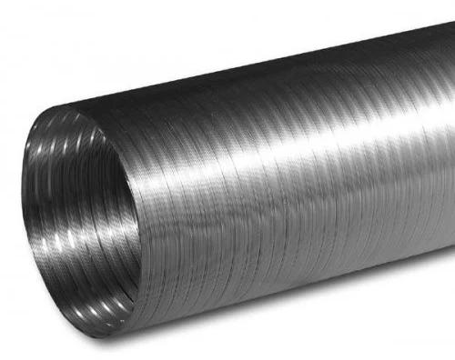 Aluminium Semi Rigid Duct, Length : 3 mtr