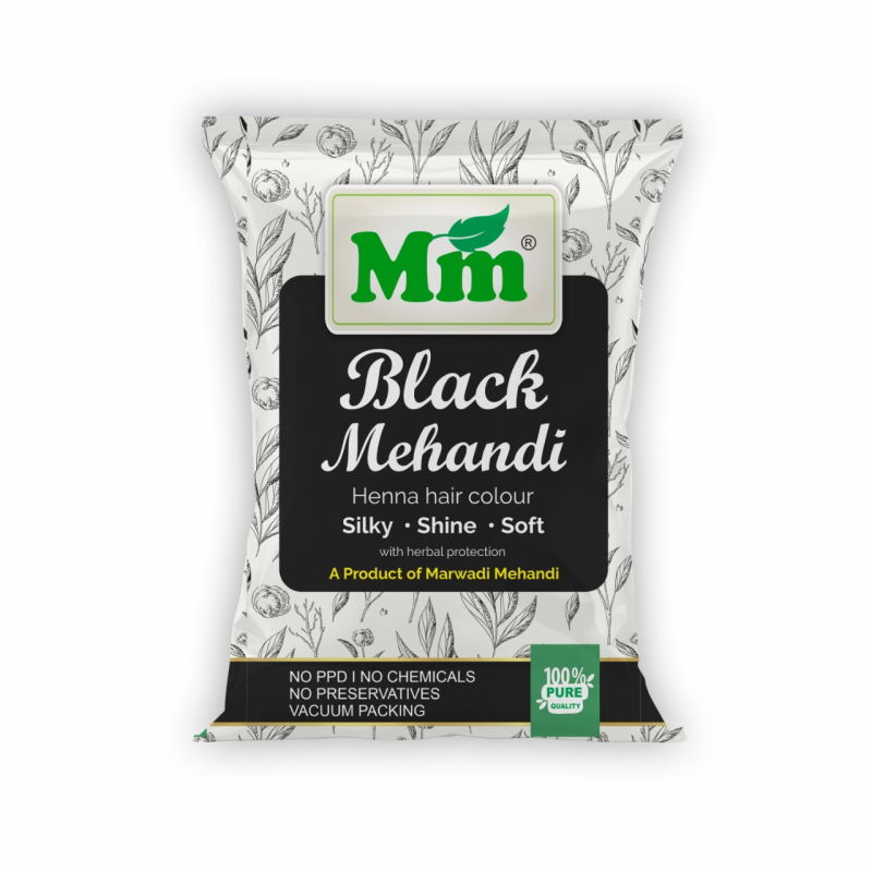 Natural Black Henna Powder, for Parlour, Personal, Certification : CE