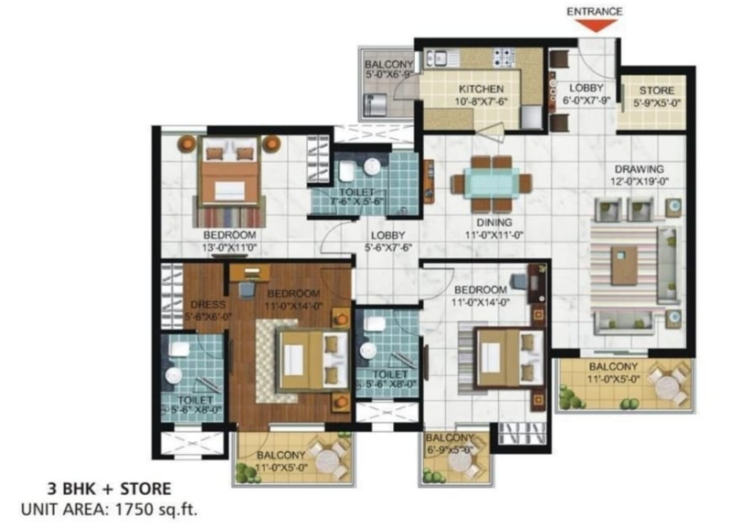 Skyz Ramprastha City Premium Flats In Your Budget