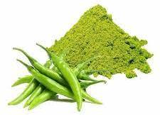 Blended Natural Green Chili Powder, For Cooking, Spices, Grade Standard : Food Grade