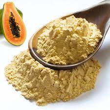 Pale Yellow Natural Papaya Powder, For Food, Packaging Type : Plastic Bag
