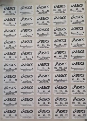 Multi Colour Custom Heat Transfer Stickers