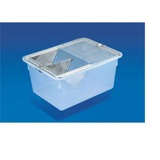 Rectangular Lab Animal Cage, for Laboratory, Size 290 X 220 X 140 Mm