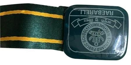 Nylon School Belt, Color : Green Yellow