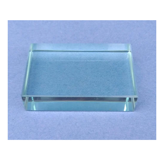 Transparent Rectangular Glass Slab, Packaging Type Pack Consists Of