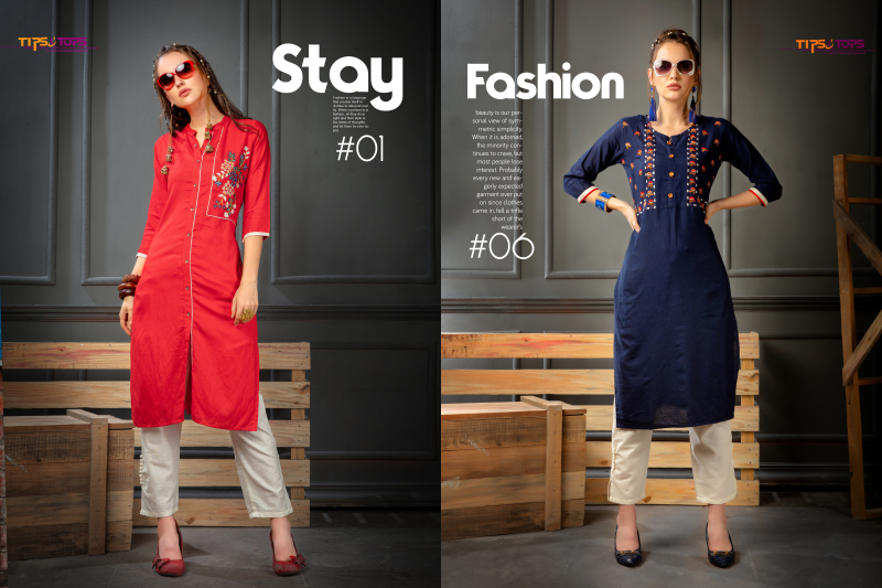 Ladies Kurtis With Pants, Pattern : Plain, Printed, Occasion : Casual Wear,  Party Wear, Wedding Wear at Rs 250 / Piece in Ahmedabad