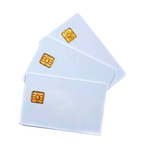 White Chip Smart Card