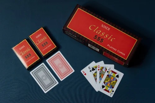 Nandi Multicolor Paper Playing Cards, Packaging Type : Box