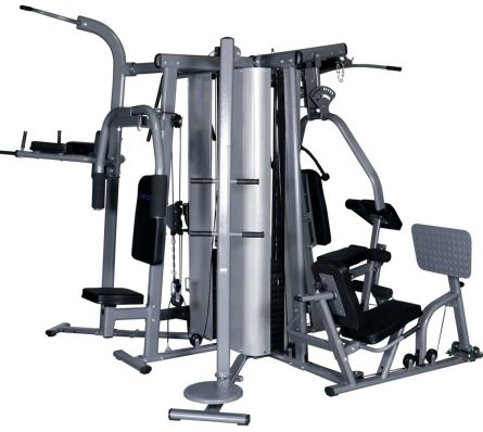 Black Commercial 6 Station Multi Gym Machine at Best Price in Jodhpur ...