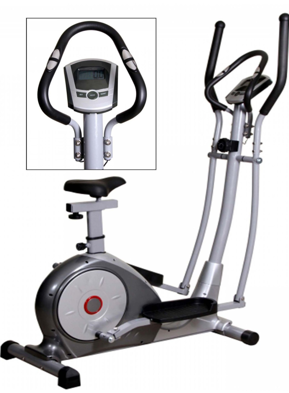 Rishi Fitness Power Coated Mild Steel Domestic Elliptical Cross Trainer