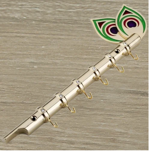 Brezza Rectangle Zinc Flute Key Stand, Packaging Type Box, Color Golden at Rs 150 / Piece in