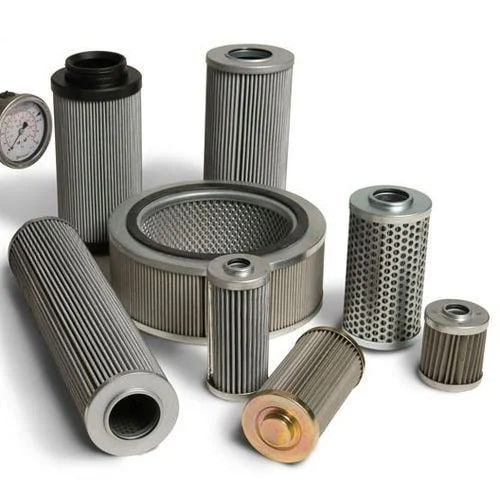 Round Polished Stainless Steel Hydraulic Oil Filters, For Industrial, Certification : Isi Certified