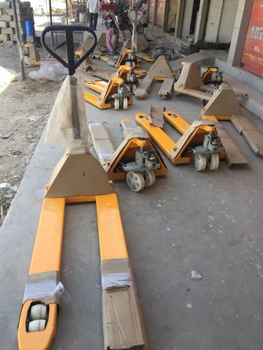 Hand Pallet Truck, Color : Yellow