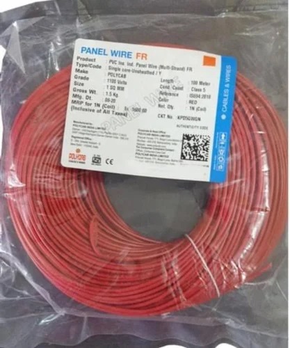 Red Polycab Wire