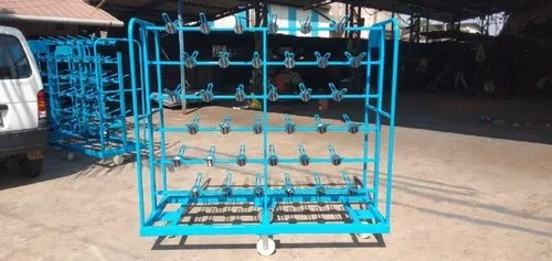  Mild Steel Bobbin Trolley, Load Capacity : 50-100 Kg