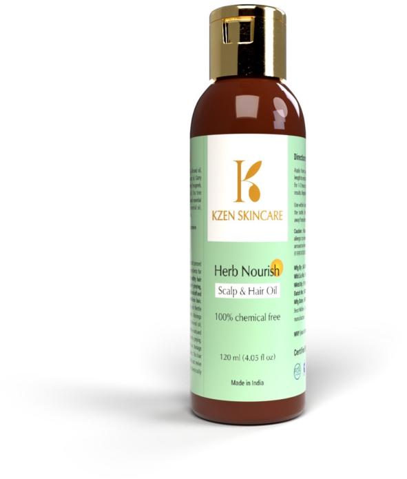 Chemical free natural hair oil, Size : 120 ML