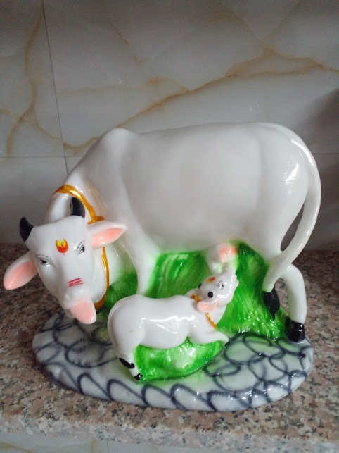 Marble Religious Idols, For Shops, Office, Home, Pattern : Printed