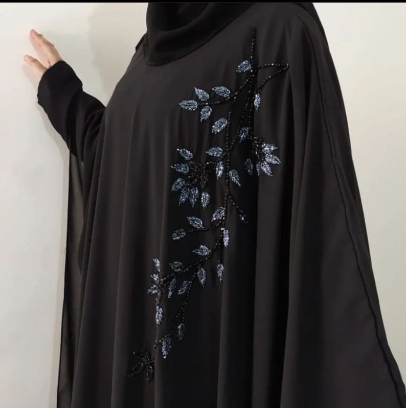 Black Ladies Kaftans, Sleeve Style : Full Sleeves