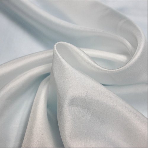 White Habotai Silk Fabric, for Garments, Feature : Easy To Wash, Great Designs, Premium Quality