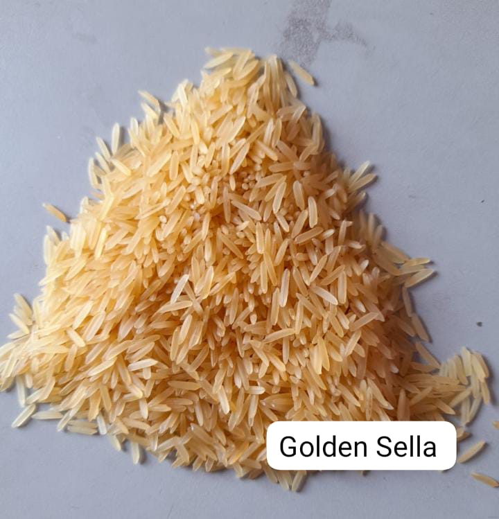 Soft Natural Golden Sella Basmati Rice, for High In Protein, Gluten
