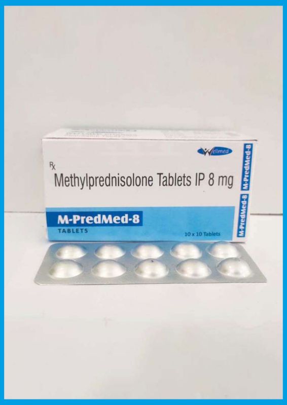 M-PREDMED 8 (Methylprednisolone Ip 8mg Tablet.)