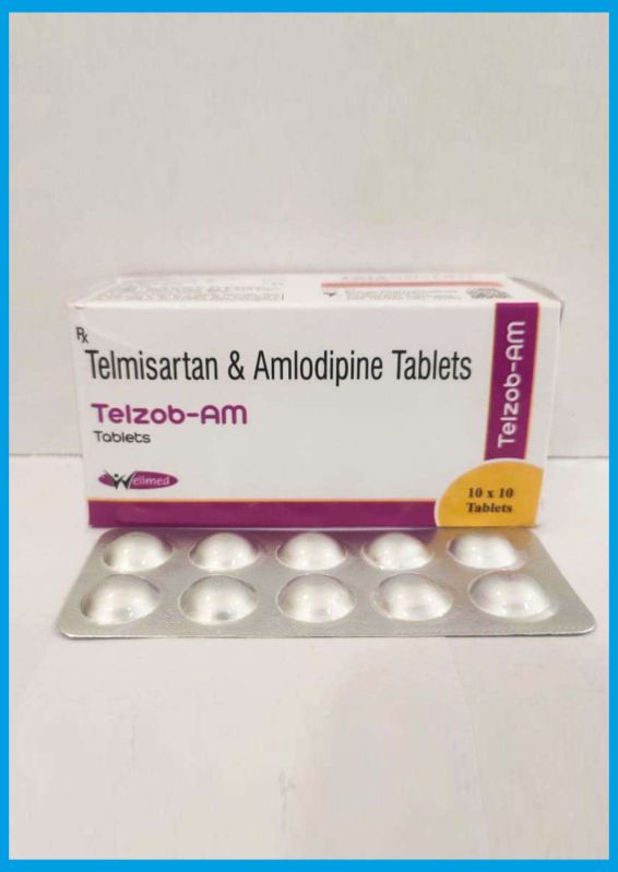 Telmisartan IP 40 mg, Amlodipine Besylate Ip eq. to Amlodipine 5mg .