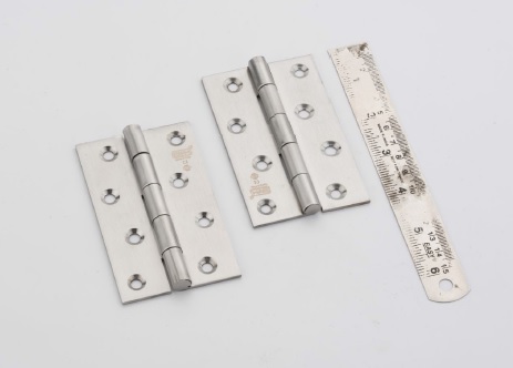 Grey Polished Stainless Steel H 06 Door Hinge