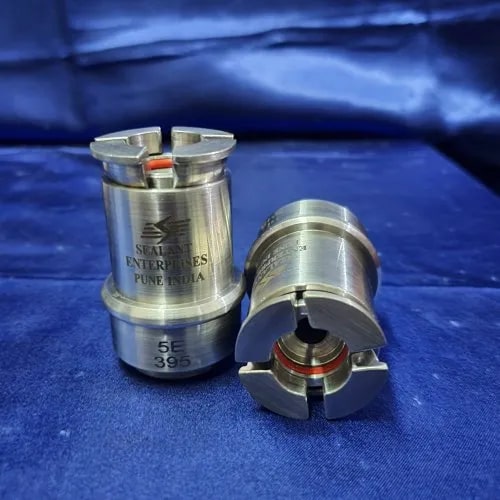 Polished Stainless Steel One Touch Quick Coupler, for Industrial, Color
