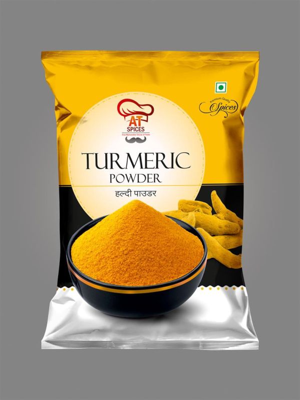 AT SPICES Organic turmeric powder, Shelf Life : 1years