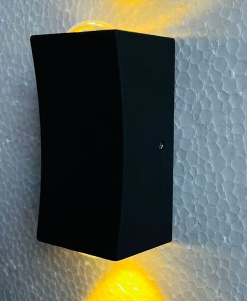 Black 2W-5W Rectangular 2 Way LED Wall Light, for Decoration, Certification : CE Certified