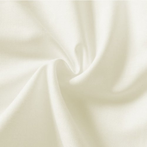 White Plain Cotton Fabric, for Garments, Blazer, Jacket Coat Making