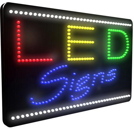 Multiweight Iron LED Sign Board, Shape : Square