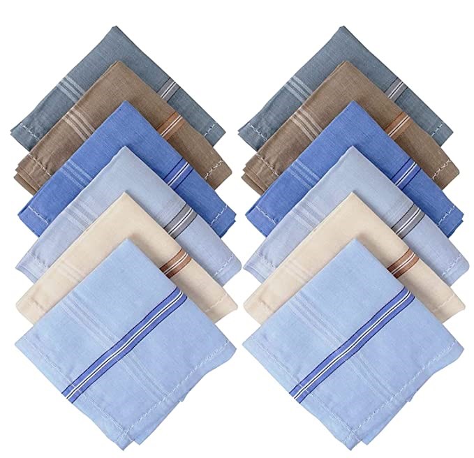 Multicolor Cotton Mens Handkerchief, Size Free Size, Feature Pocket