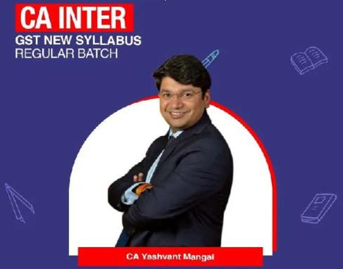 CA Final Indirect Tax Fastrack Batch By CA Yashvant Mangal