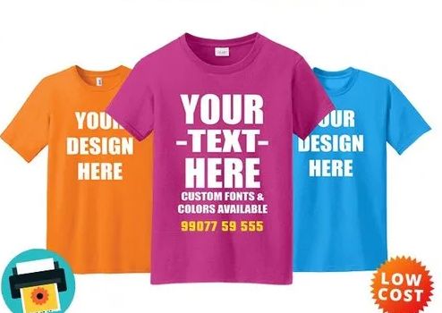 Customized T Shirt Printing Service at Rs 125 / Piece in Udaipur | OW-STYLE