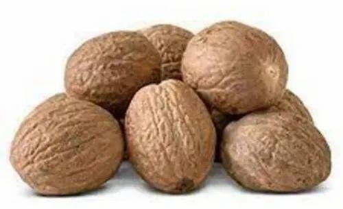 Raw Organic Whole Nutmeg, Certification : FSSAI Certified