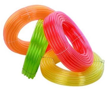 Multicolor PVC Color Transparent Pipe, for Home, Feature : Flexible Light