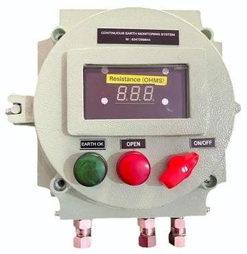 Continuous Earth Monitoring System with resistance Display