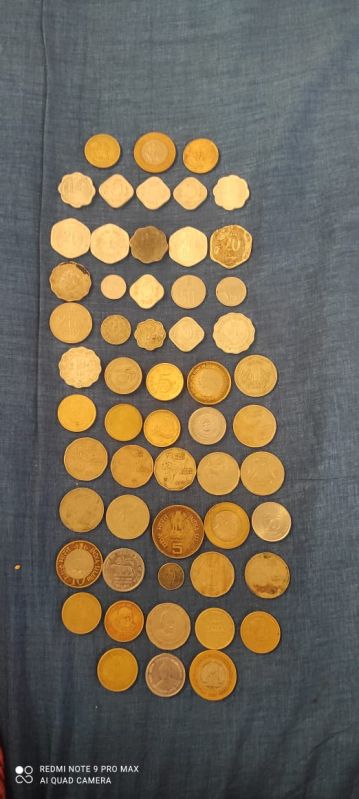 Bronze Polished Brass Old Coin, For Home Use, Industrial Use, Jwellery Use, Size : 0-5cm